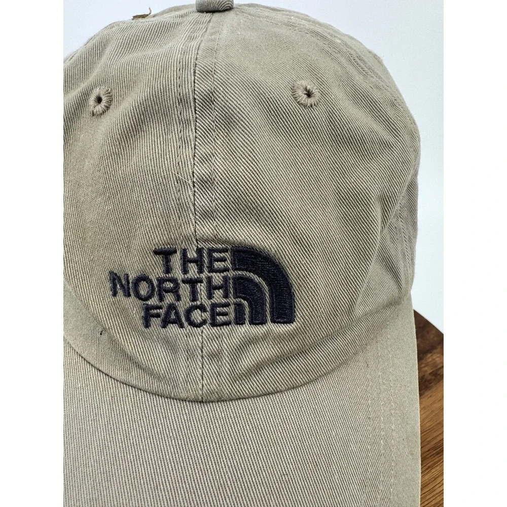 The North Face Khaki Baseball Cap Since 1968 Embroidered Logo‎ Men Distressed - Picture 2 of 15